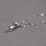 Neko Desu Silver Necklace