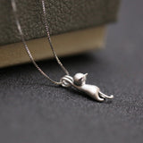 Neko Desu Silver Necklace