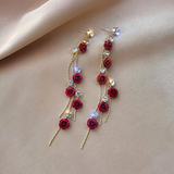 Rose Shower Earrings