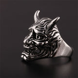 Feral Oni Mask Ring