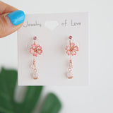 Cherry Blossom Spring Earrings