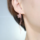 Cherry Blossom Flower Earrings